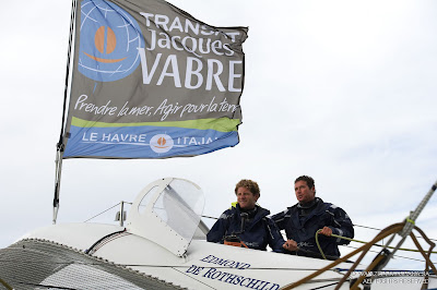 Sébastien Josse et Charles Caudrelier, duo sur la Transat Jacques Vabre.