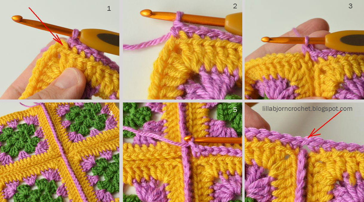 Join Granny Squares, Want to see 5 different ways to connect granny  squares?, By Naztazia