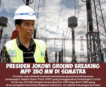 Jokowi Ground Breaking Pembangunan MPP di Sumatera