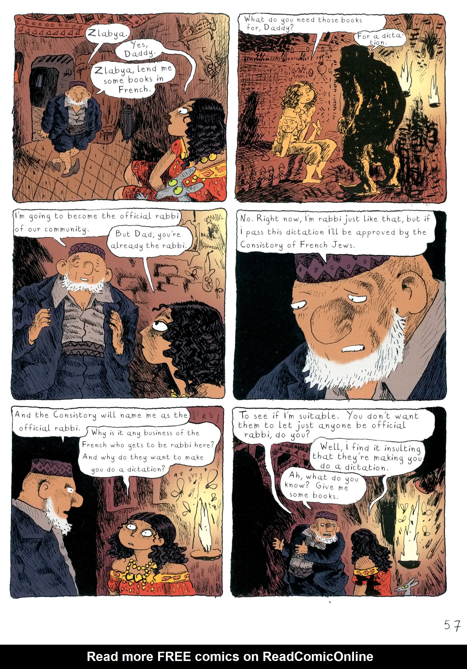 Read online The Rabbi's Cat comic -  Issue # TPB 1 (Part 1) - 64