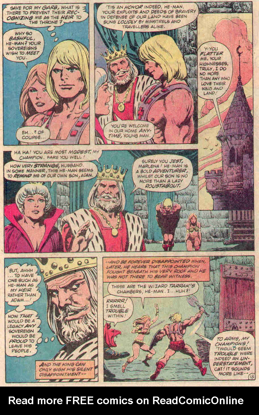 Read online Masters of the Universe (1982) comic -  Issue #1 - 14