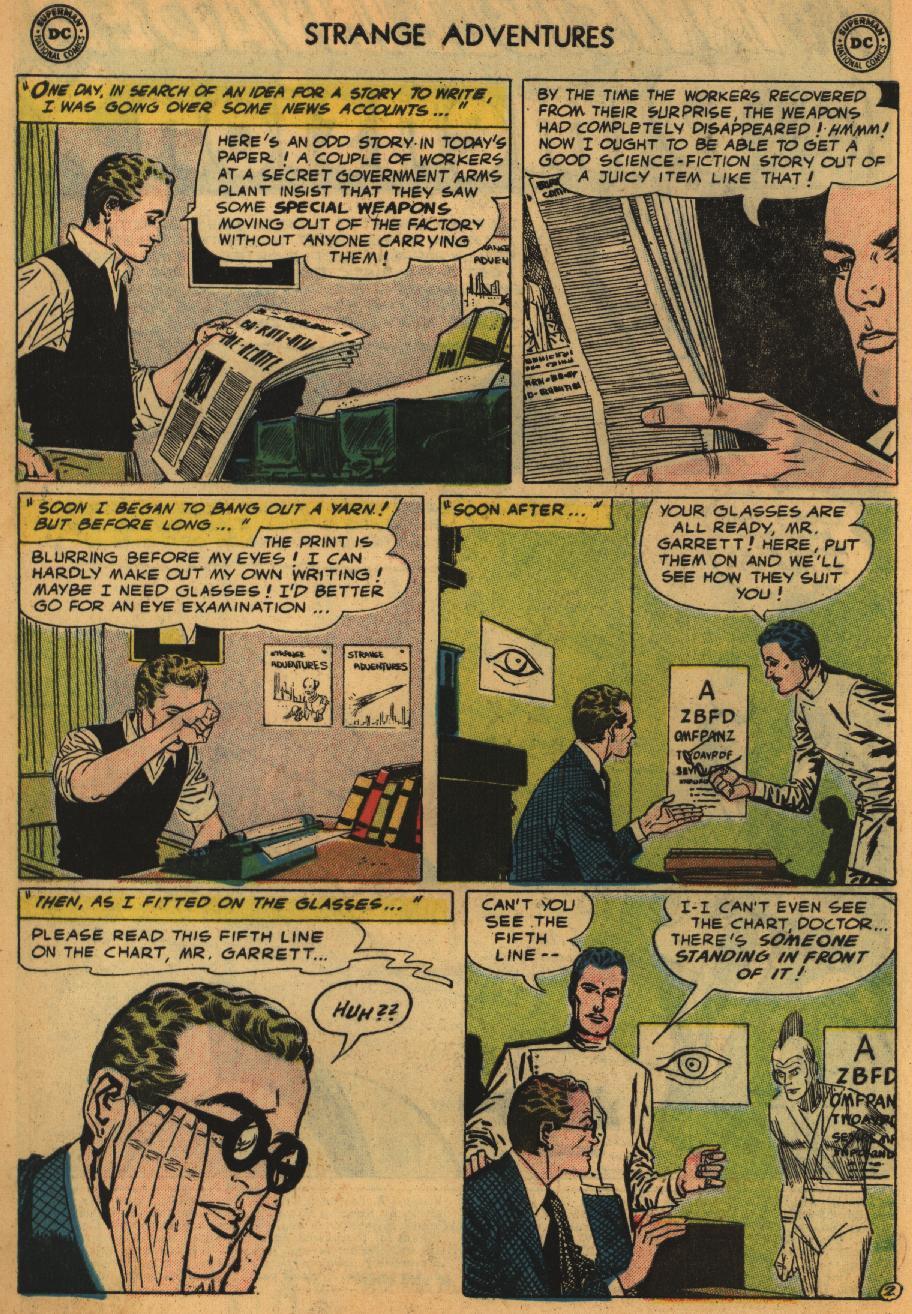Read online Strange Adventures (1950) comic -  Issue #74 - 4