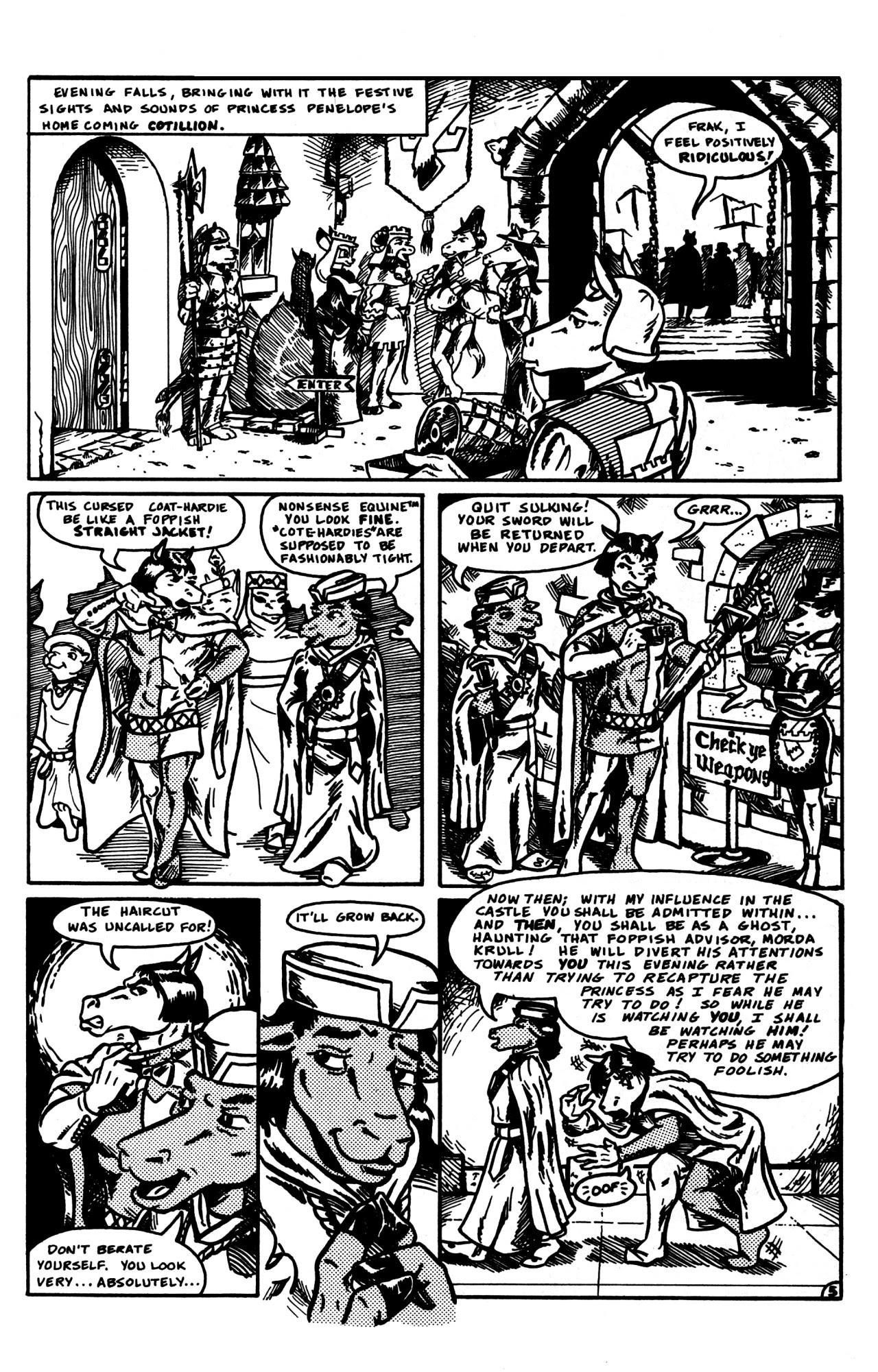 Read online Equine, The Uncivilized comic -  Issue #3 - 7