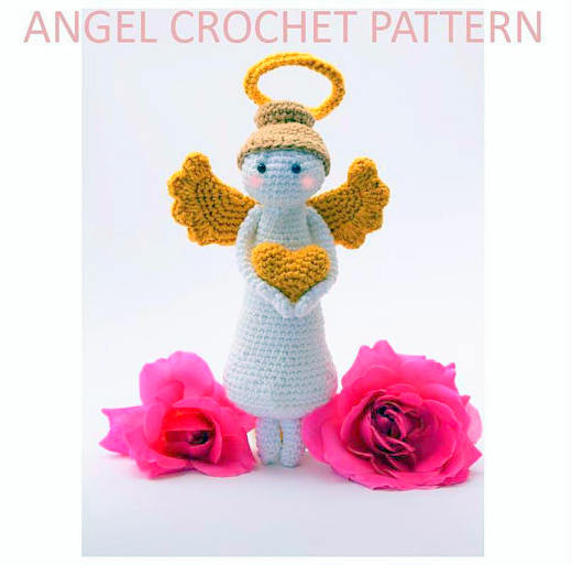 Christmas angel Crochet pattern