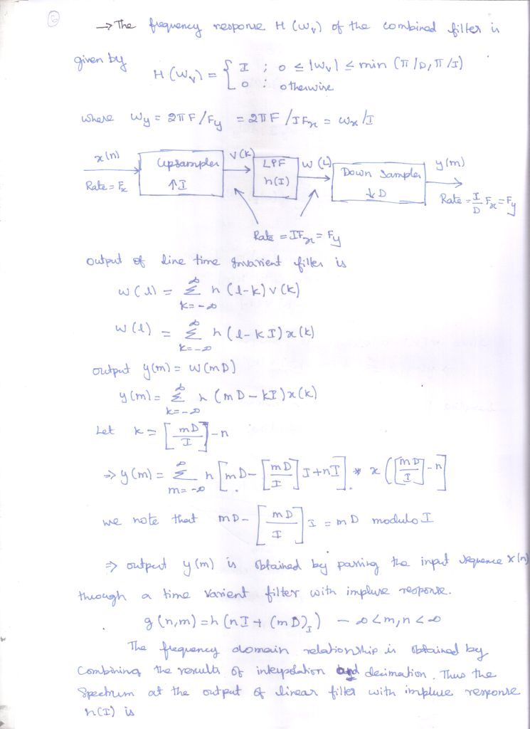 Engineer Portal Prem Sasi Kumar Arivukalanjiam Multirate Signal