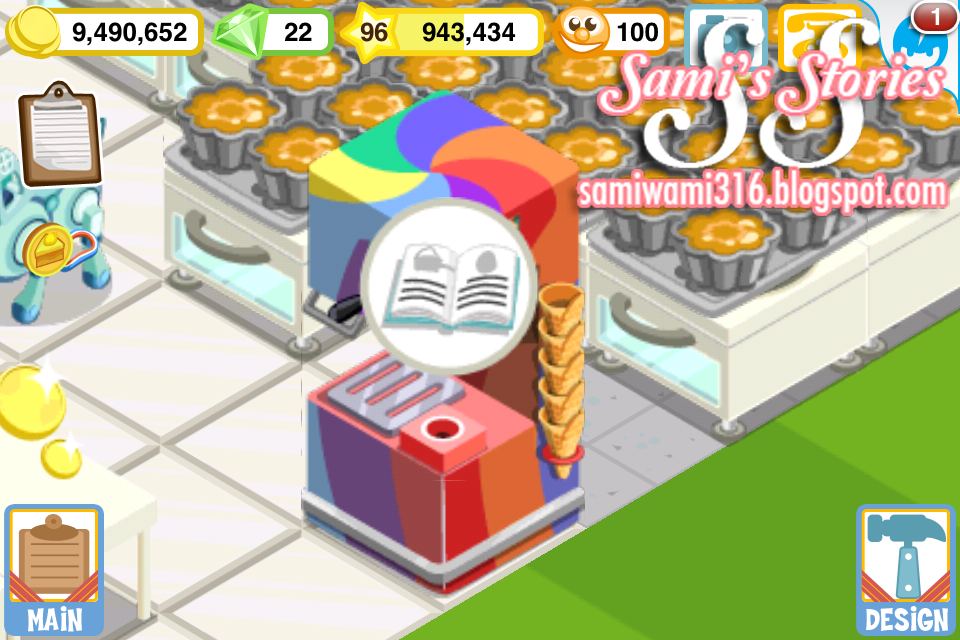 Sami's Stories Ice Cream Machine Parts Requirements (RS)