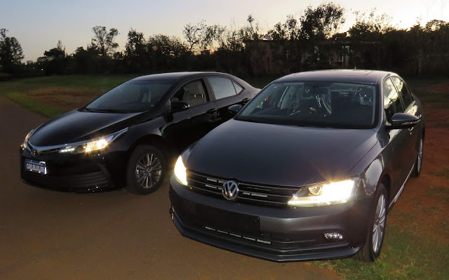 Toyota Corolla GLi 2018 x VW Jetta Comfortline - comparativo