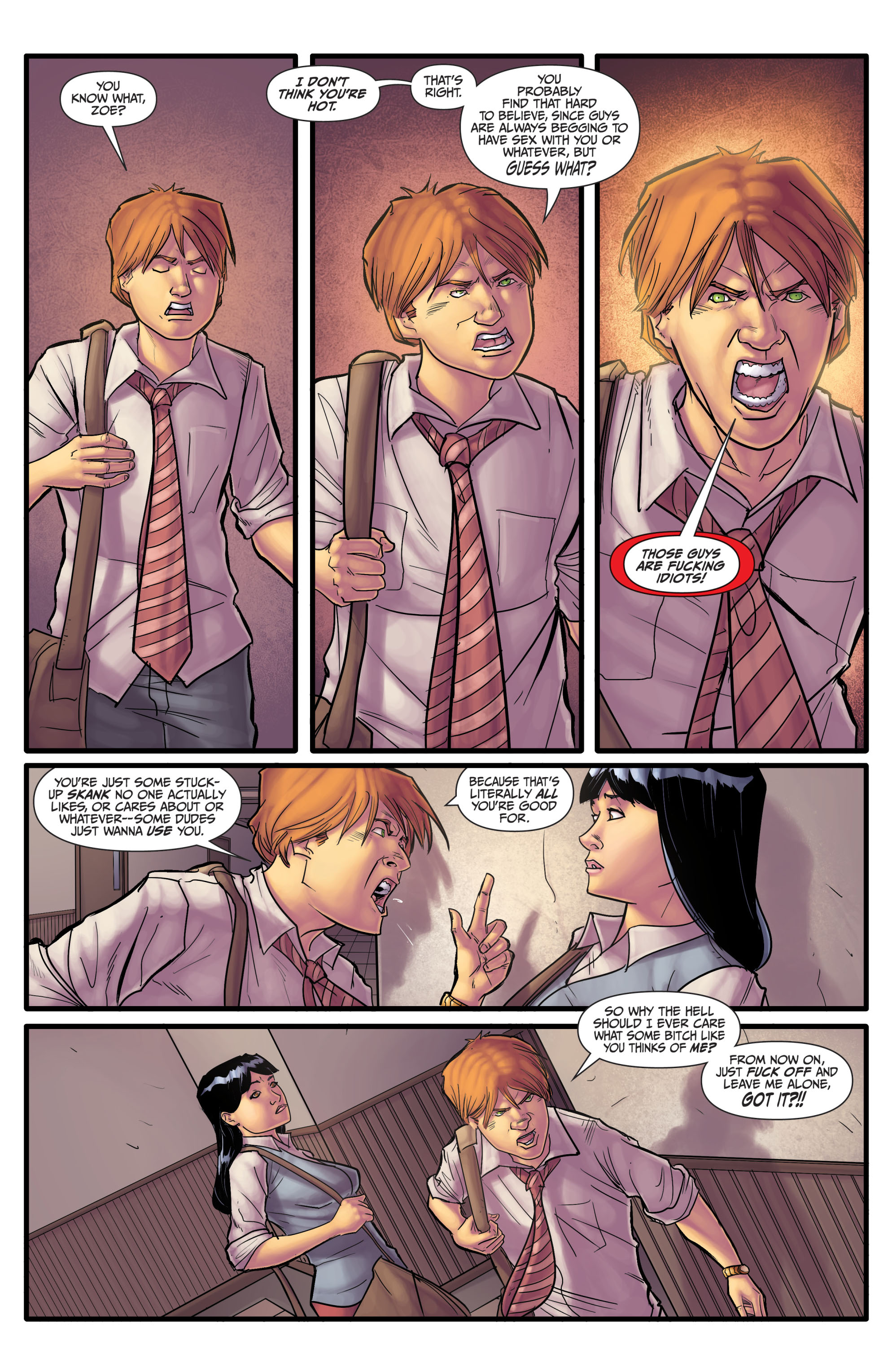 Read online Morning Glories comic -  Issue #13 - 9