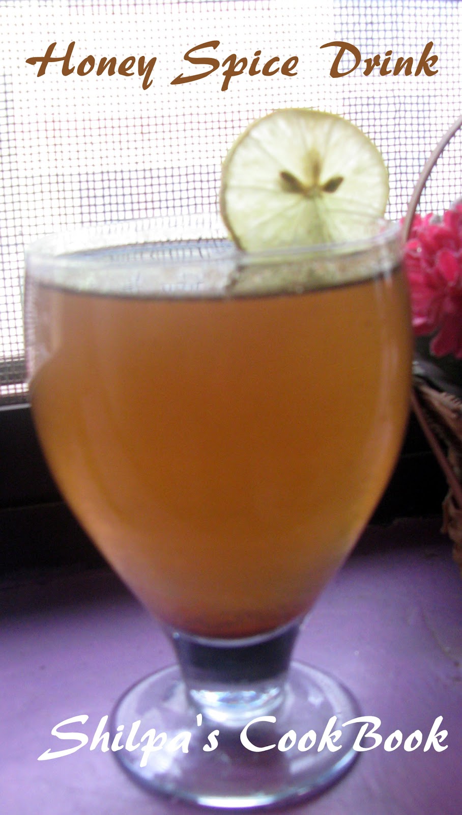 Cook Book Honey Spice drink