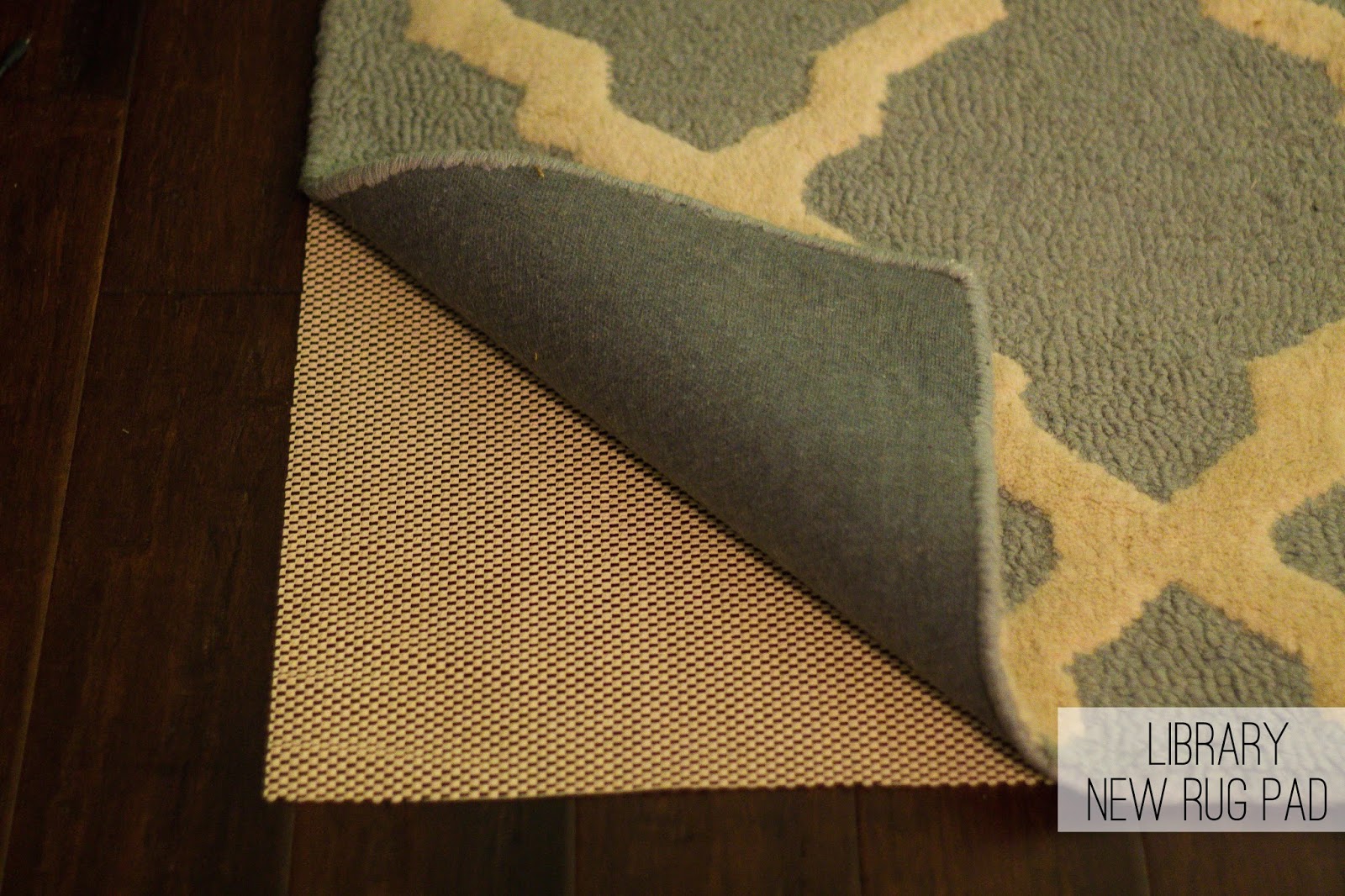 Natural Rubber Rug Pad IHKD OLLIE MCDANIEL BLOG'S