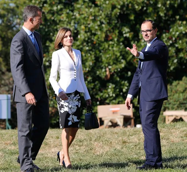 King Felipe VI of Spain and Queen Letizia of Spain visits the first President of the US George Washington's Mount Vernon