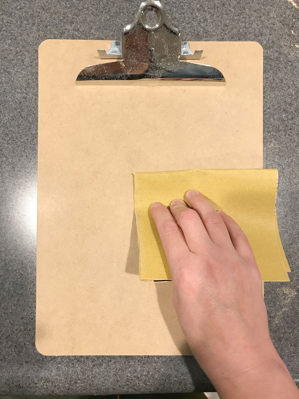 How to Make a Custom Clipboard R&R at home