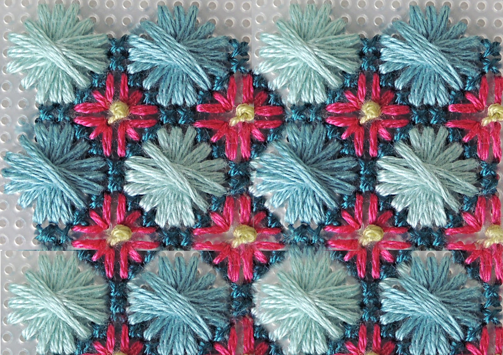 Hand Stitch SOS How To Rhodes Stitch Sewing with Bobbin and Fred