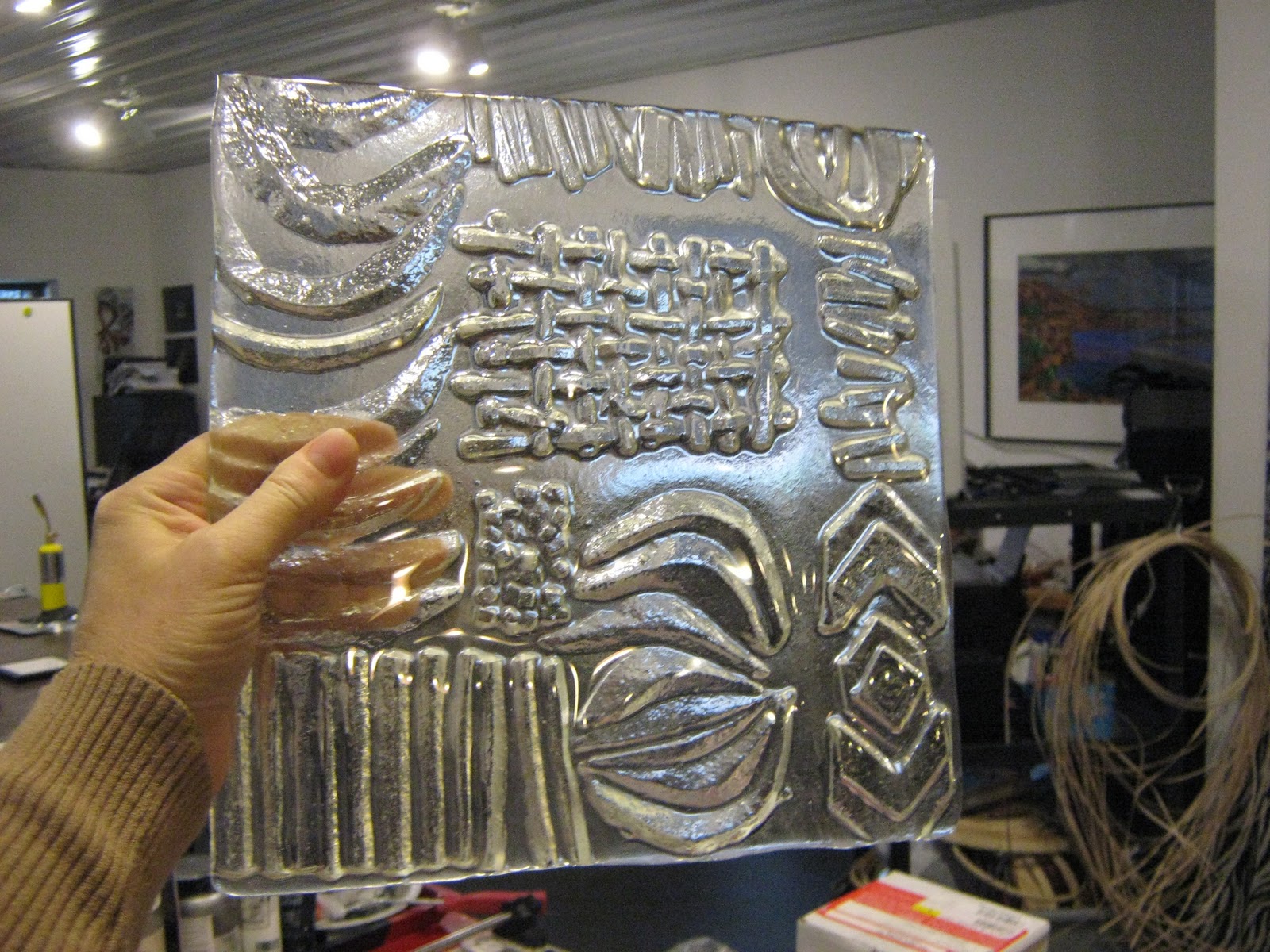 Madhausgal in a MadMadWorld Glass Casting