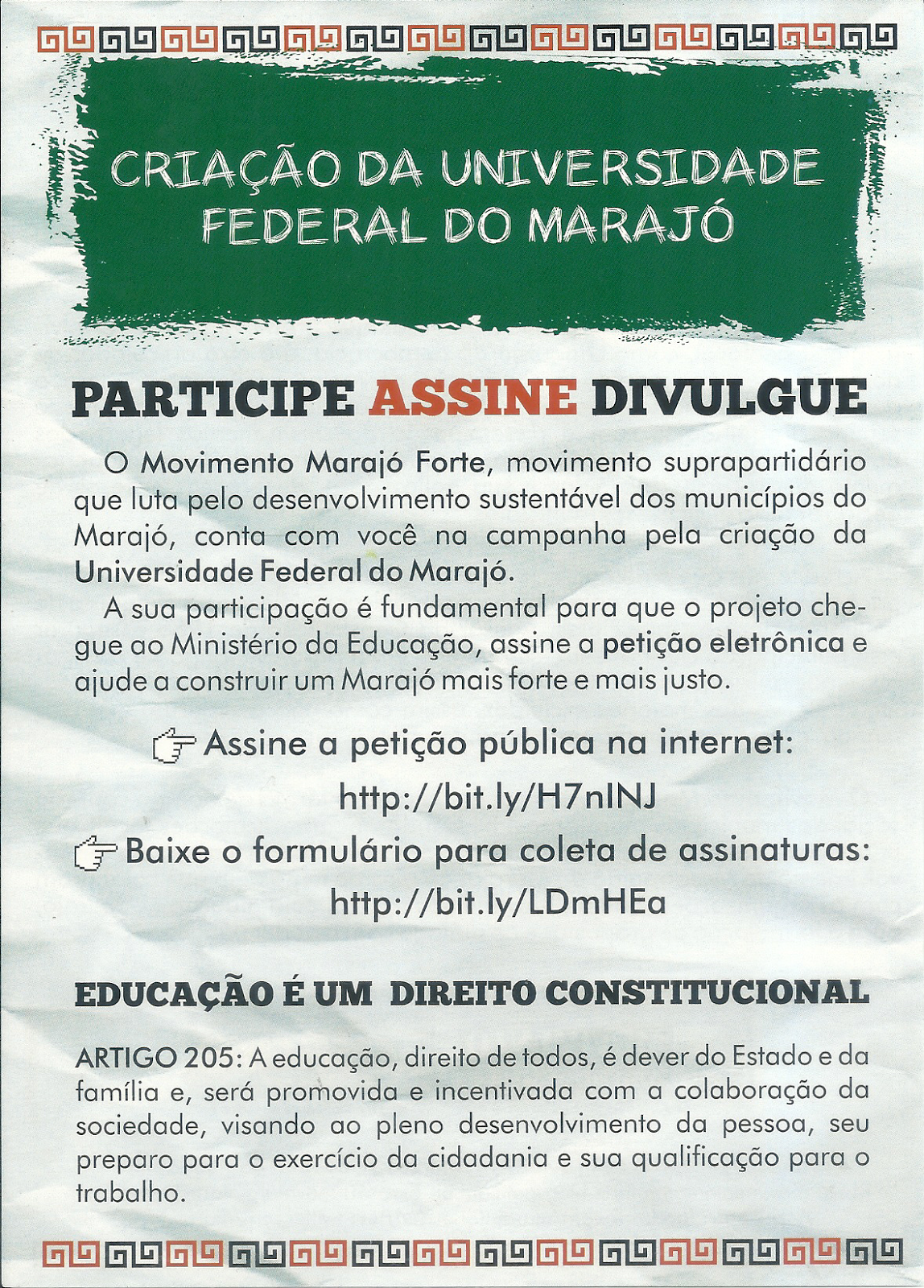 MOVIMENTO MARAJÓ FORTE