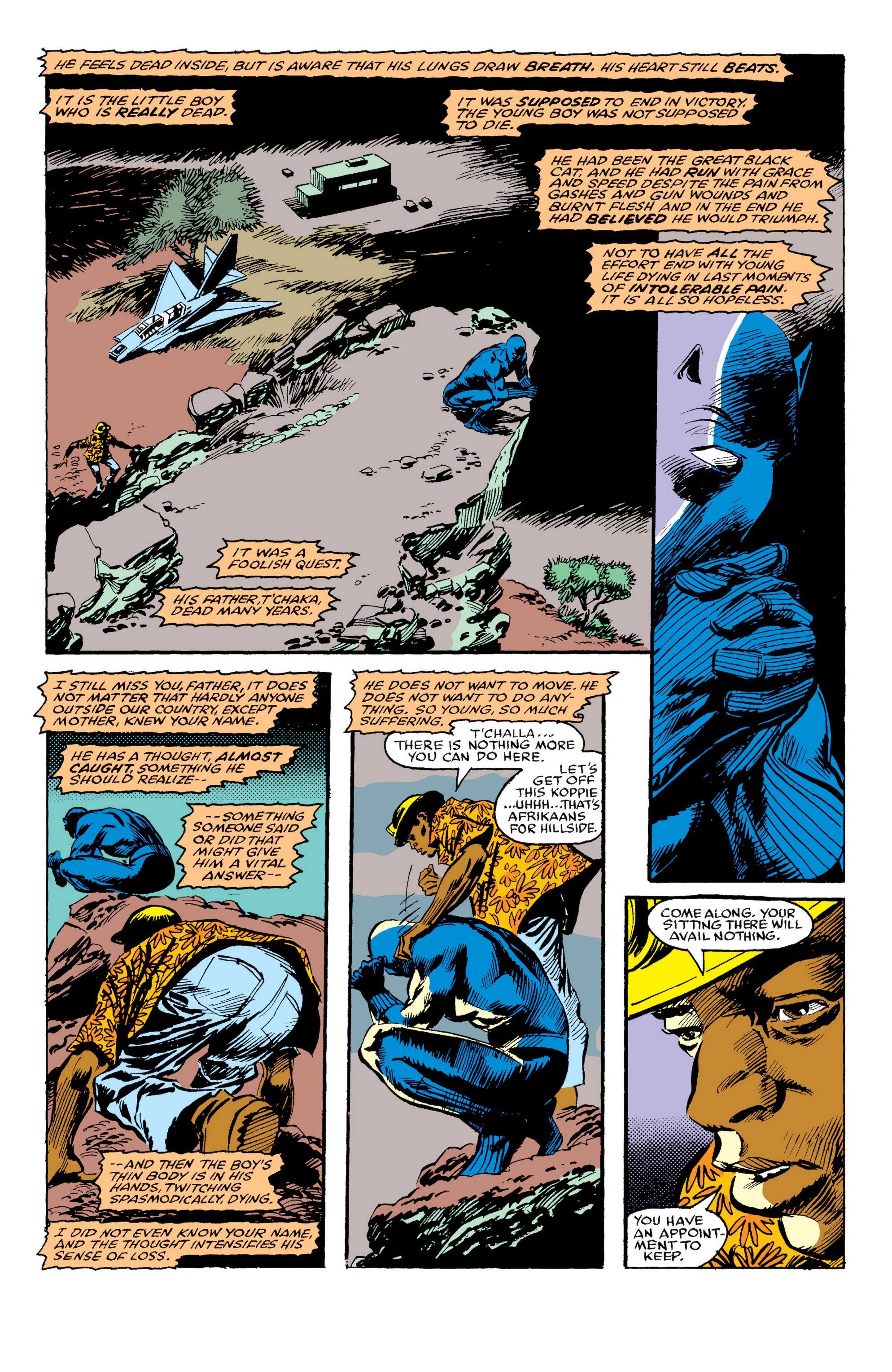Read online Black Panther: Panther's Quest comic -  Issue # TPB - 138