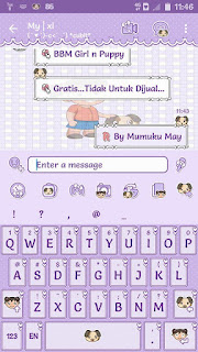 BBM Mod Girl n Puppy V3.1.0.13 Apk BBM Mod Girl n Puppy V3.1.0.13 Apk