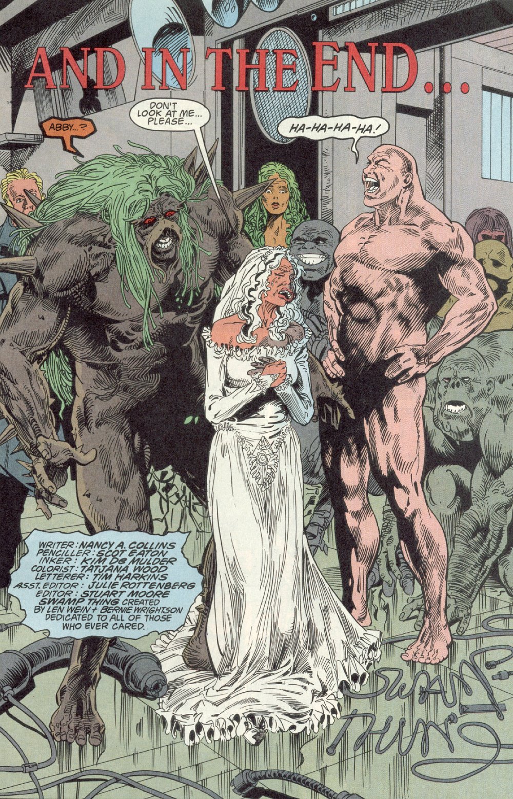 Read online Swamp Thing (1982) comic -  Issue #138 - 2