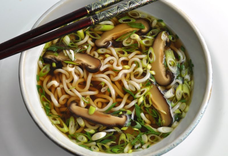vegan ascent Shirataki in Shiitake Broth