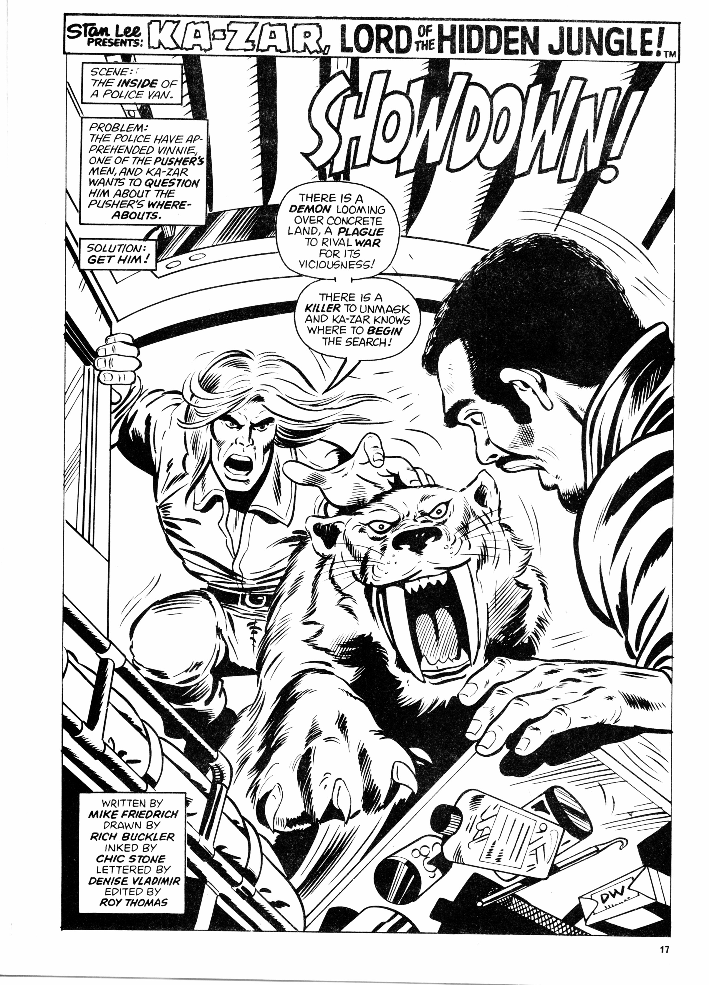 Read online Planet of the Apes (1974) comic -  Issue #65 - 17