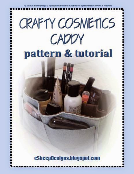 Crafty Cosmetics Caddy by eSheep Designs