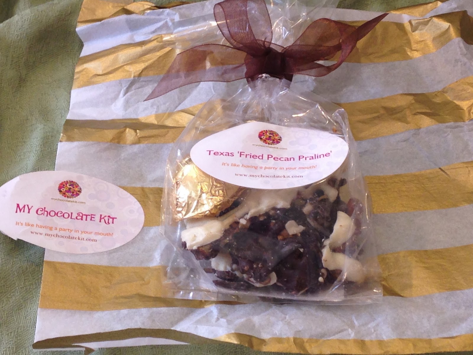 The Chocolate Cult Texas Fried Pecan Praline' Truffles and Bark