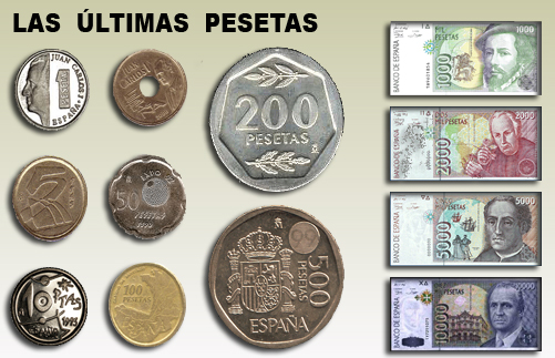 Convertidor De Euros A Pesetas Españolas