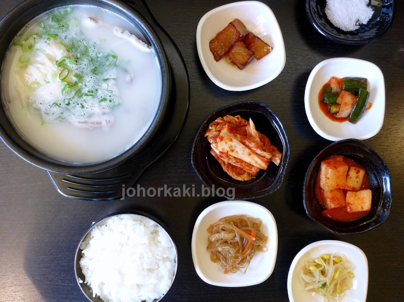 Seolleongtang Ox Bone Soup Kimchi House Bloor Koreatown Toronto