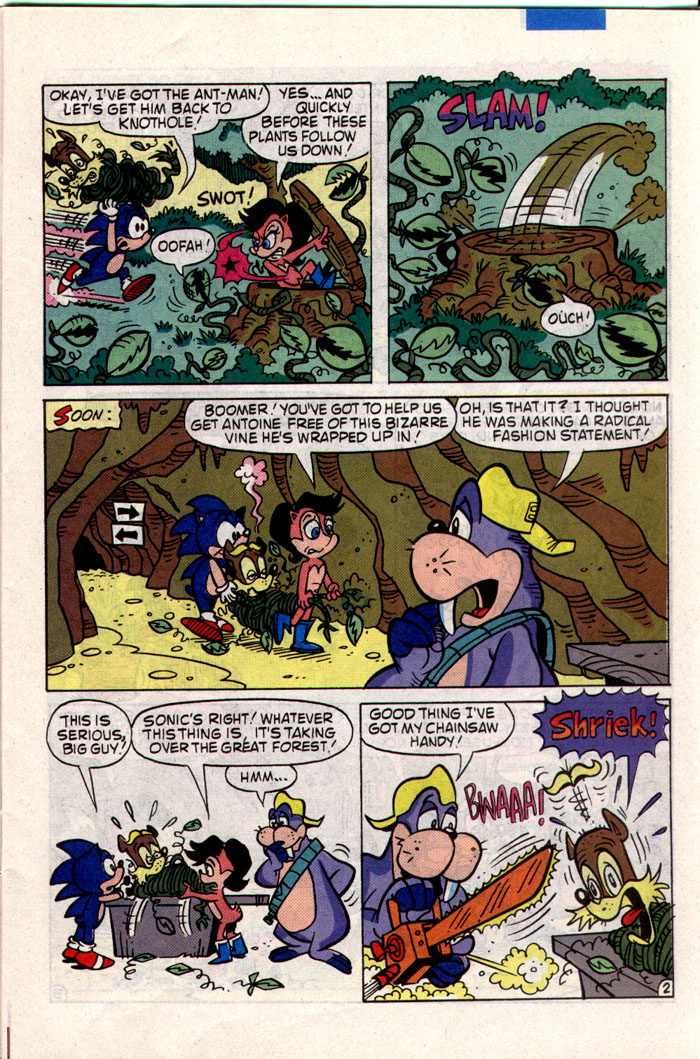 Read online Sonic The Hedgehog comic -  Issue #1 - 8