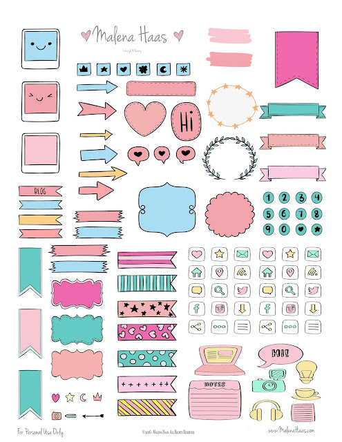 Bandaid Planner Stickers Sick Planner Sticker Functional Stickers for Women  Cute Planner Stickers 