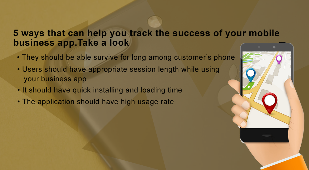 5 ways that can help you track the success of your mobile business app