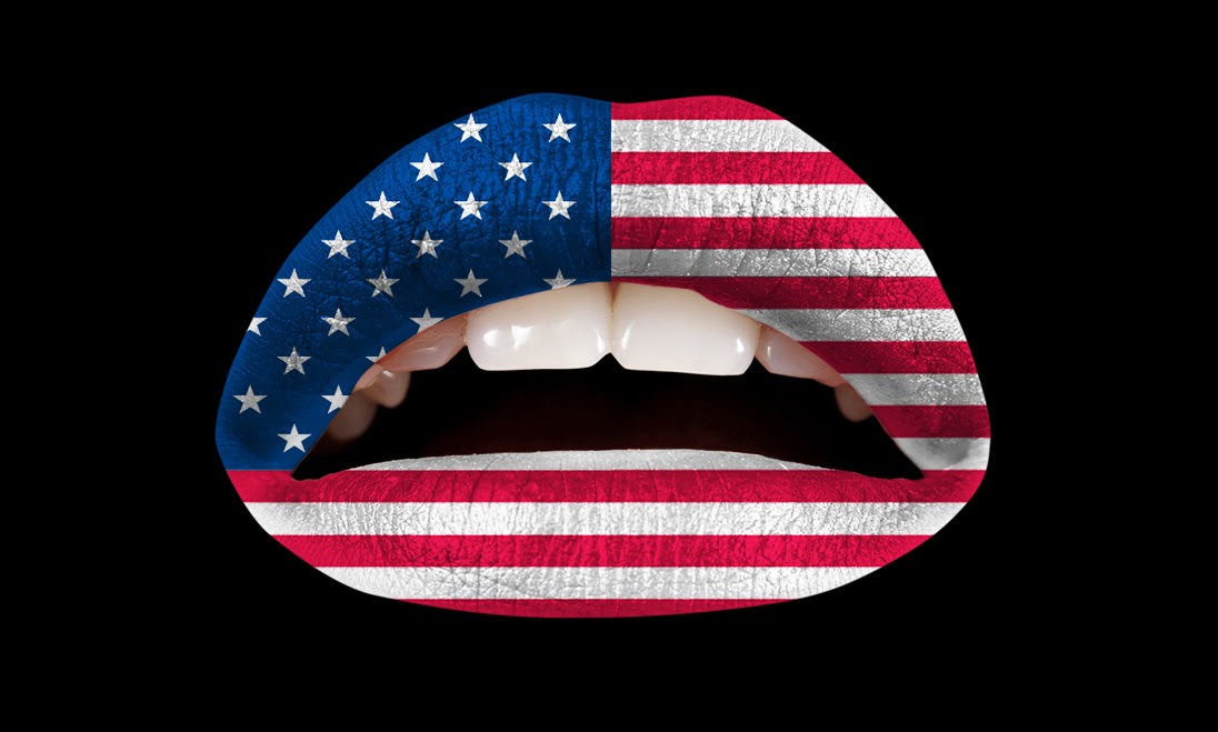 Dèesse Magazine Patriotic Pout via ViolentLips
