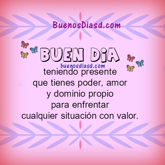 Buenos Días con Frases de Ánimo. Reflexión Positiva para hoy. | Imágenes y  Frases de Buenos Días