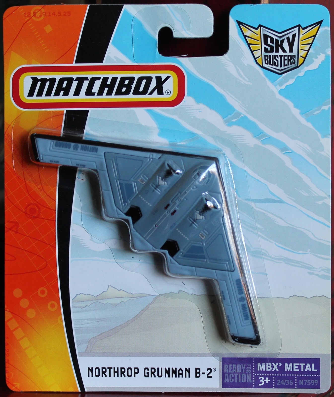 The Angels, In Order Matchbox Sky Busters Northrop Grumman B2