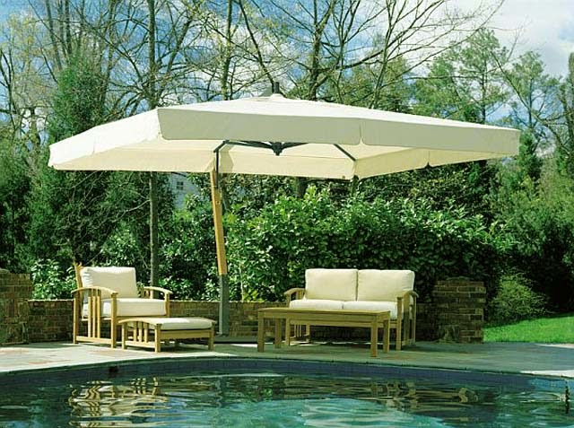 Outdoor patio furniture umbrella