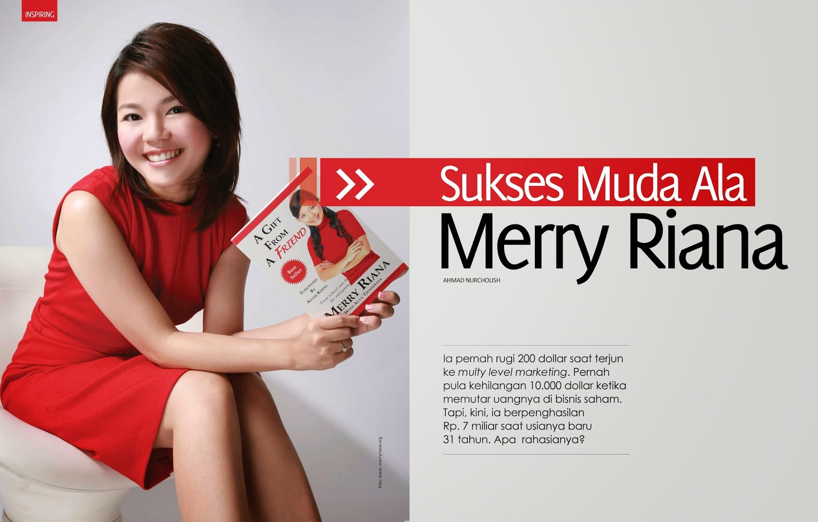 Kisah Sukses Merry Riana, Mahasiswi Kere yang Jadi