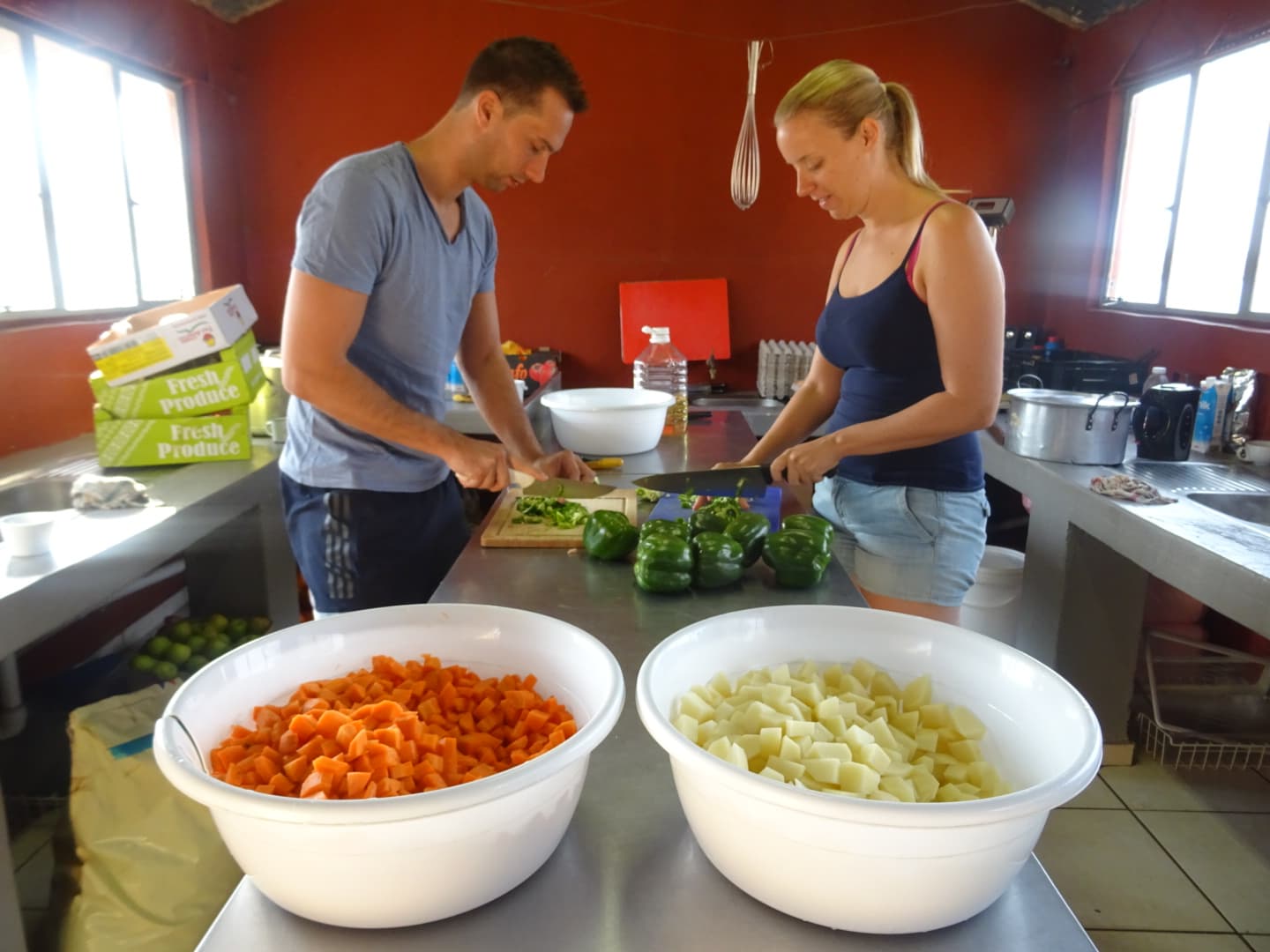 Home Of Good Hope Esther And Johnny Visit The Soup Kitchen