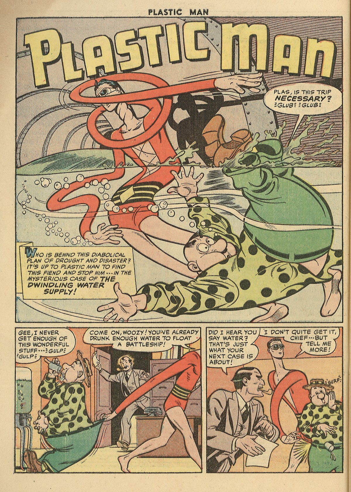 Read online Plastic Man (1943) comic -  Issue #28 - 42