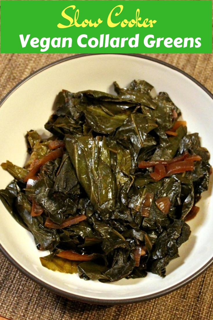 Slow Cooker Vegan Collard Greens Salty Sweet Recipes