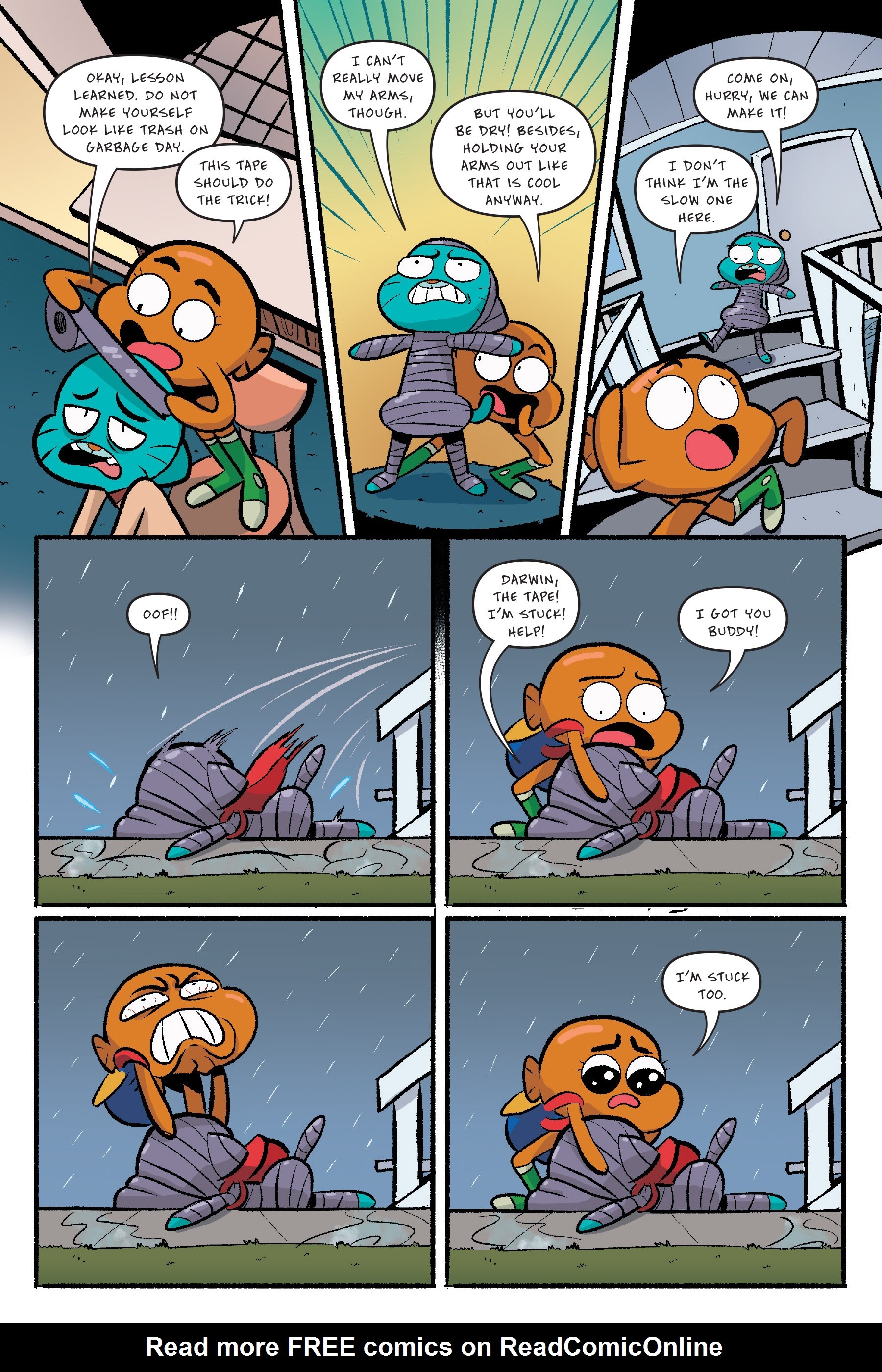 Read online The Amazing World of Gumball: The Storm comic -  Issue # TPB - 43