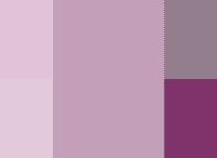 Mauve Mist сиреневая дымка Монохроматическая палитра Осень-зима 2014 Pantone модные популярные цвета