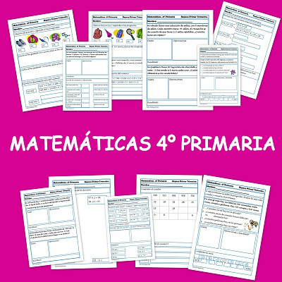 FICHA DE REPASO MATEMÁTICAS 4º