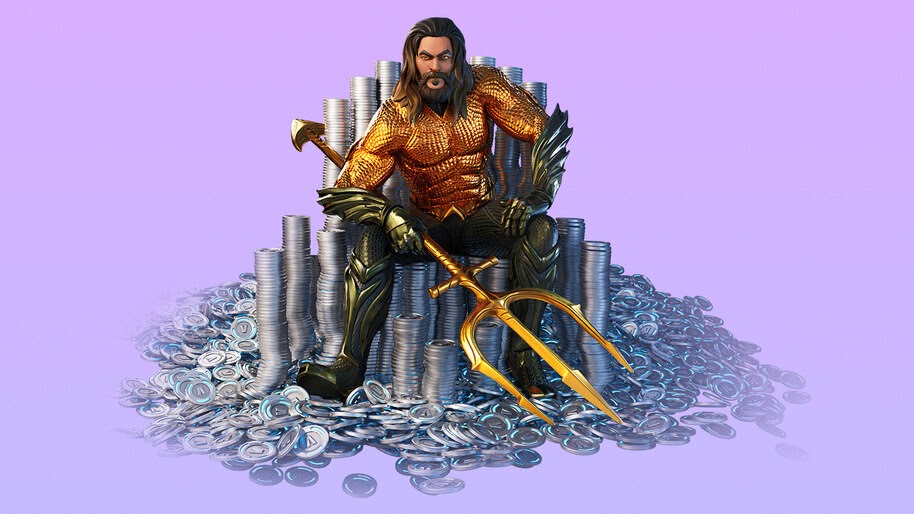 Fortnite, Aquaman, V-Bucks, 4K, #5.2185
