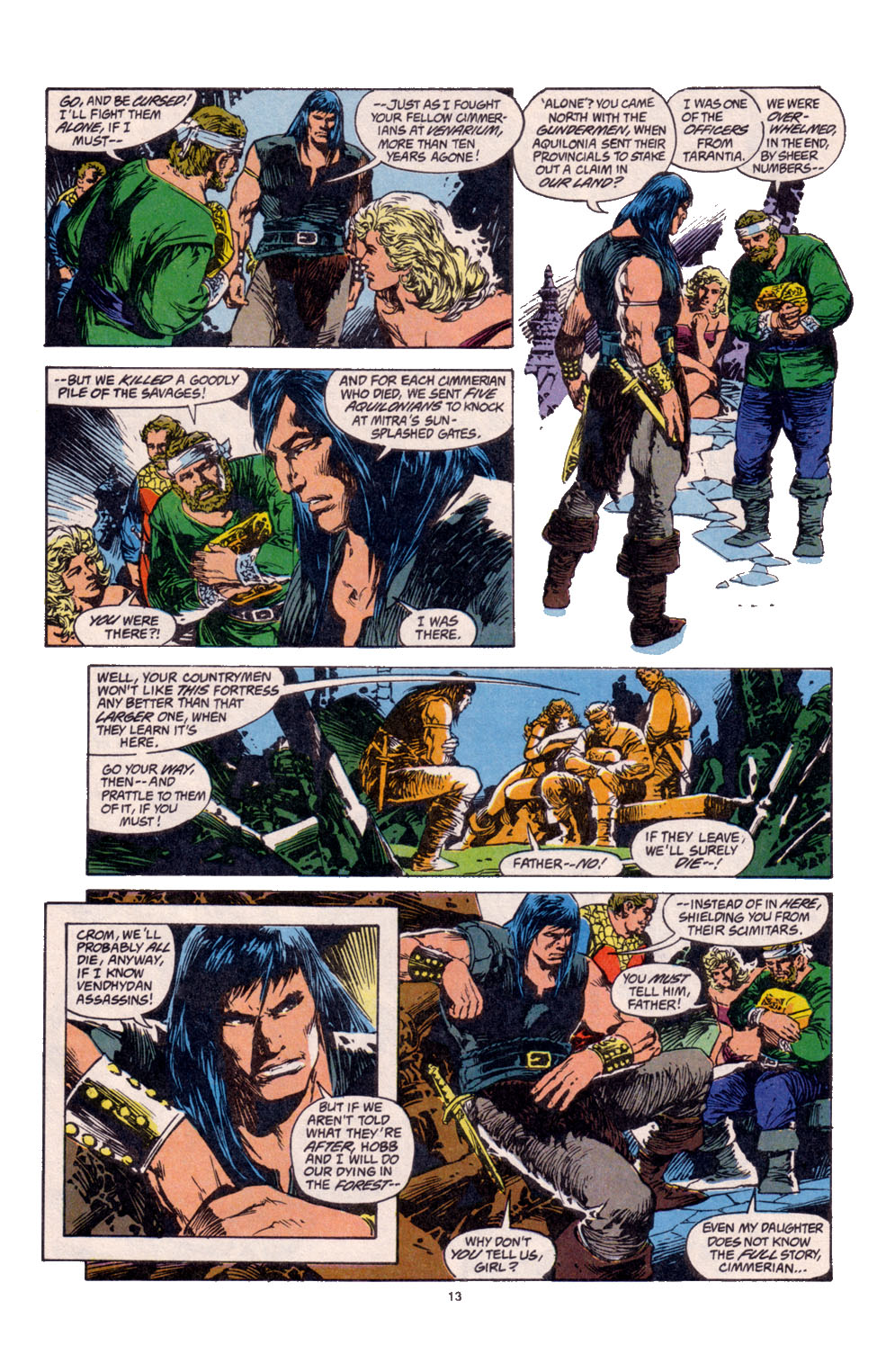 Read online Conan the Barbarian (1970) comic -  Issue #261 - 11