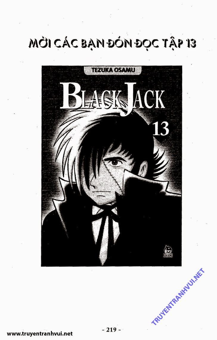 Black Jack (Bác Sĩ Quái Dị) chap 119: Pinoko đi bụi  