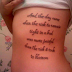 Awesome Quote Tattoo