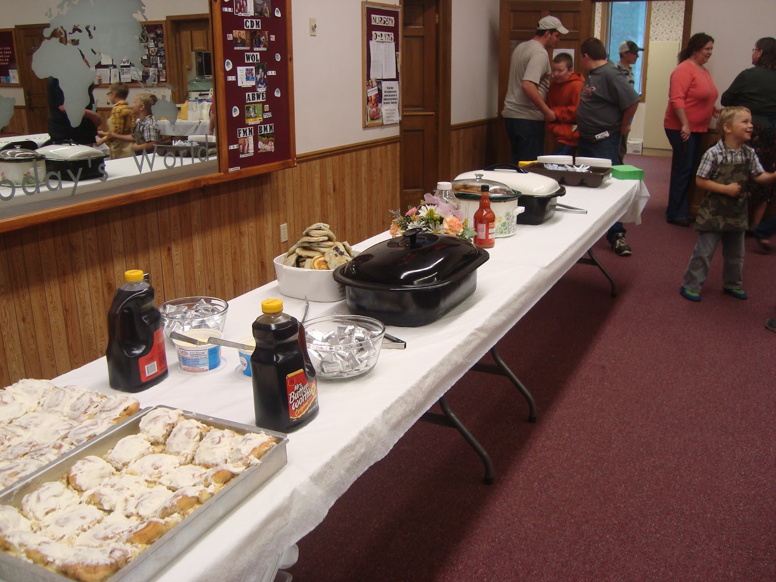 Life with four boys...coffee please! Making Easter Breakfast for Our