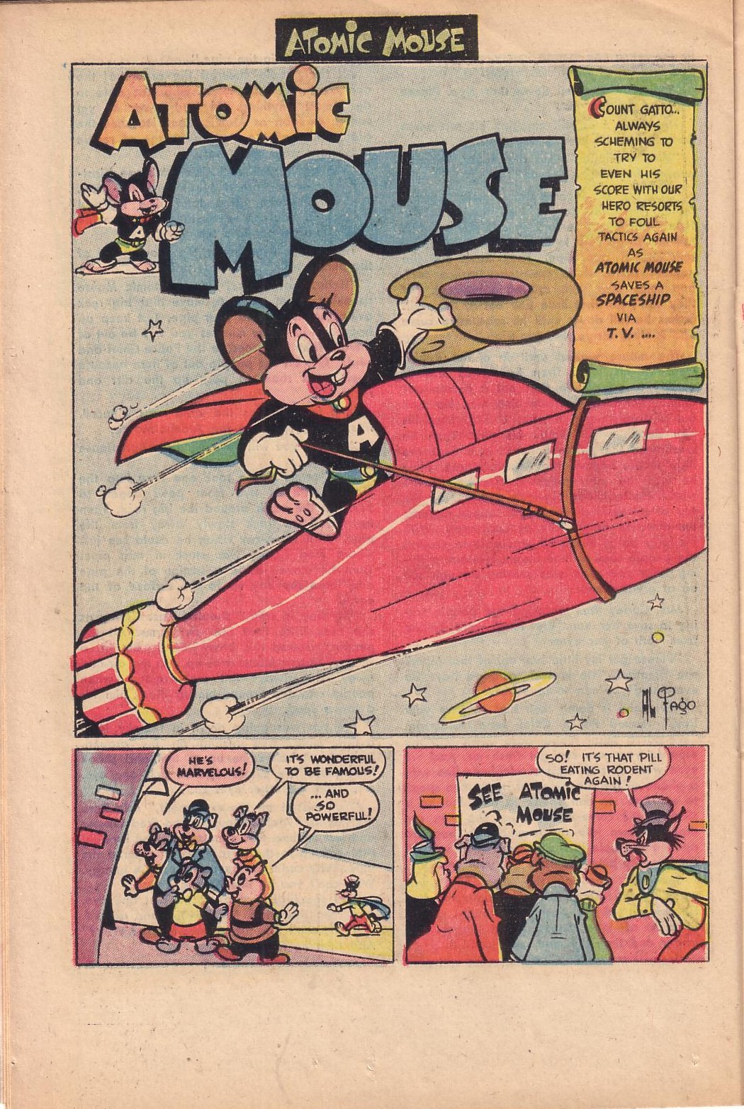 Read online Atomic Mouse comic -  Issue #1 - 19