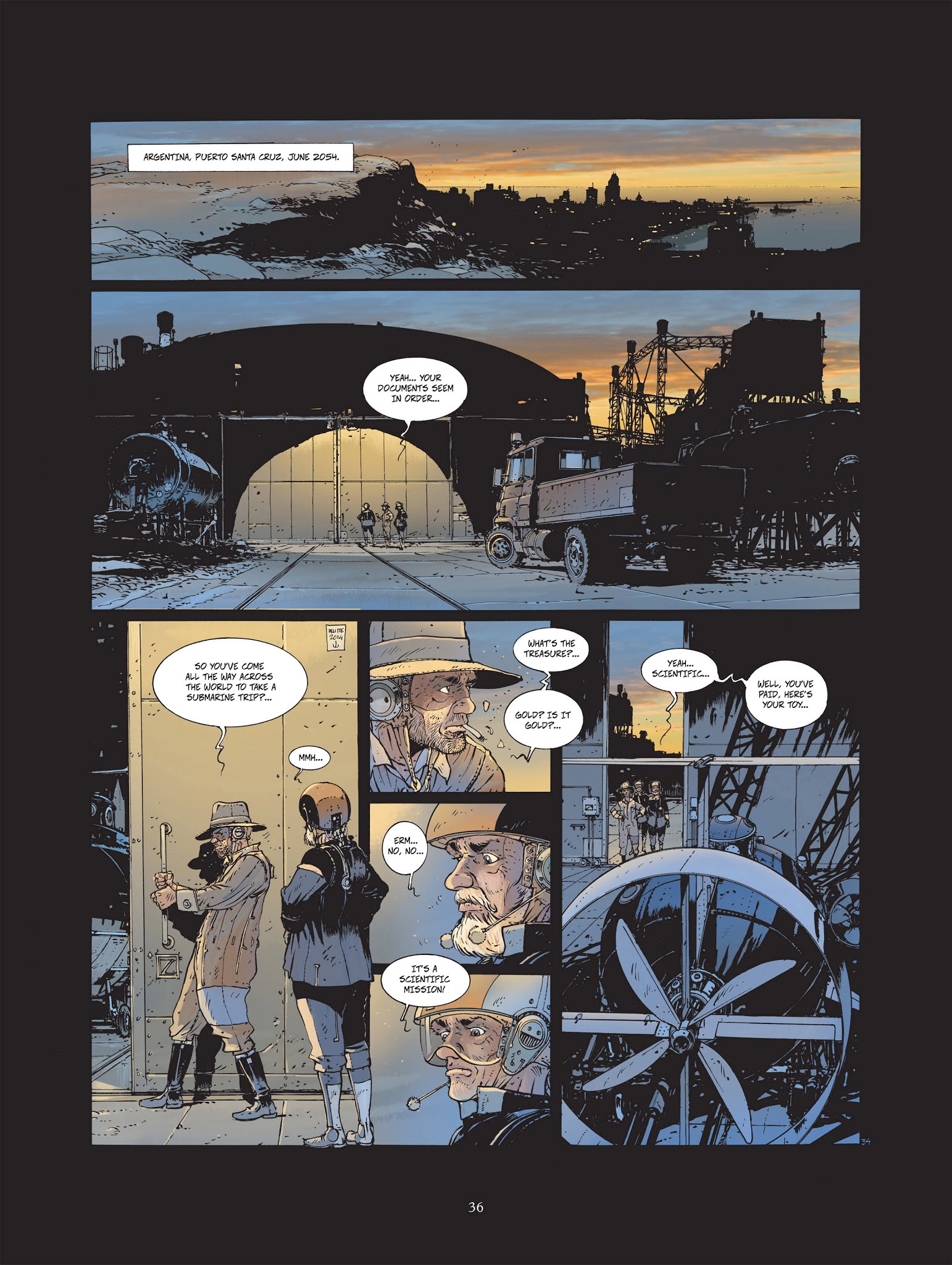 Read online U-Boot comic -  Issue #4 - 35