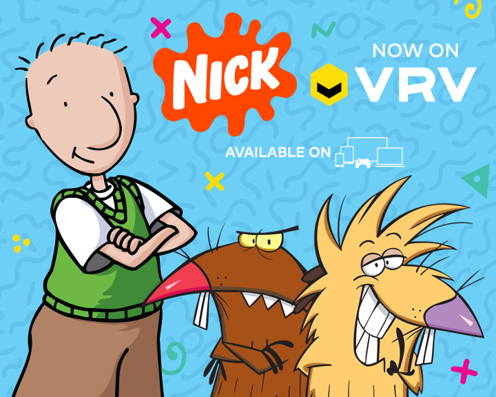Nickalive Vrv And Nickelodeon Launch Nicksplat Svod Channel